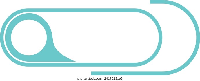 Modern infographics list vector element 