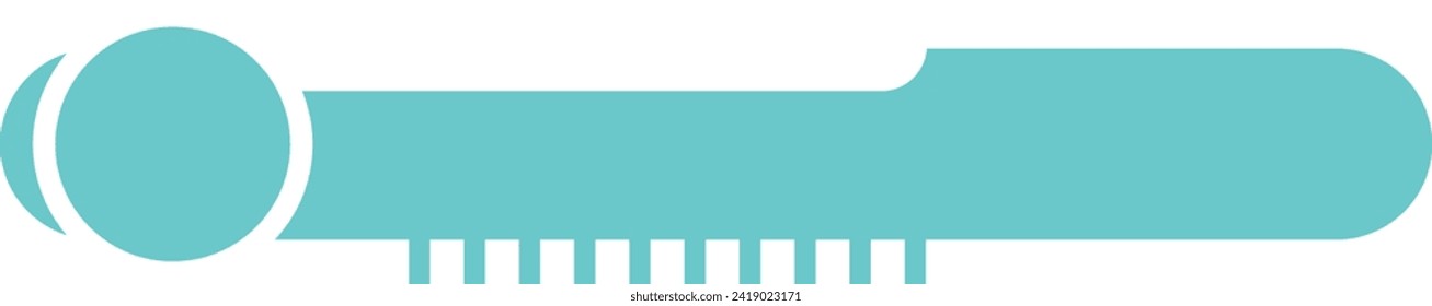 Modern infographics list vector element 