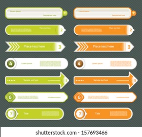 Modern infographics options banner. Vector illustration. can be used for workflow layout, diagram, number options, web design, prints.