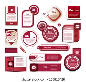 Modern infographics options banner. Vector illustration. can be used for workflow layout, diagram, number options, web design, prints.