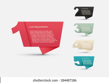 Modern infographics options banner. Vector illustration. can be used for workflow layout, diagram, number options, web design.