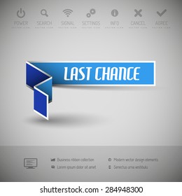 Modern infographics options banner. Vector illustration for web design or print.