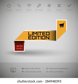Modern infographics options banner. Vector illustration for web design, flyers, documents. Business sticker.