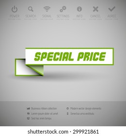Modern infographics options banner. Vector illustration for web design, flyers, documents.
