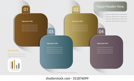 Modern infographics options banner. Vector illustration. can be used for workflow layout, diagram, number options, web design.