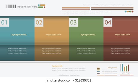 Modern infographics options banner. Vector illustration. can be used for workflow layout, diagram, number options, web design.