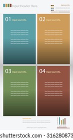 Modern infographics options banner. Vector illustration. can be used for workflow layout, diagram, number options, web design.