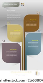 Modern infographics options banner. Vector illustration. can be used for workflow layout, diagram, number options, web design.