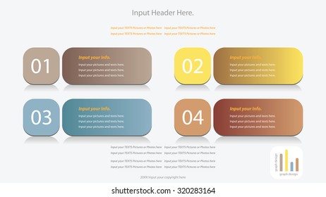 Modern infographics options banner. Vector illustration. can be used for workflow layout, diagram, number options, web design.