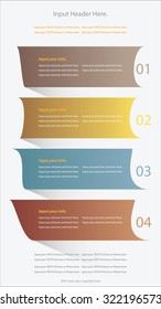Modern infographics options banner. Vector illustration. can be used for workflow layout, diagram, number options, web design.