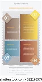 Modern infographics options banner. Vector illustration. can be used for workflow layout, diagram, number options, web design.