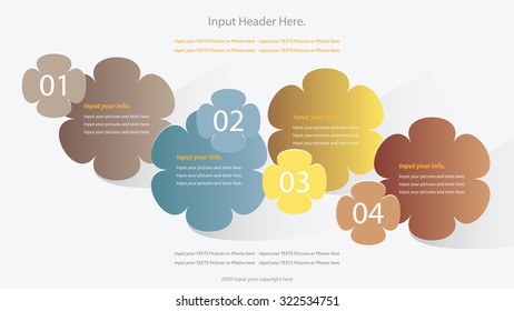 Modern infographics options banner. Vector illustration. can be used for workflow layout, diagram, number options, web design.
