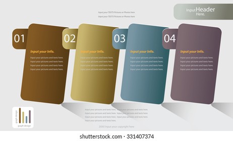 Modern infographics options banner. Vector illustration. can be used for workflow layout, diagram, number options, web design.