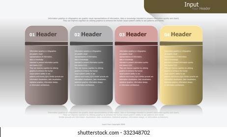 Modern infographics options banner. Vector illustration. can be used for workflow layout, diagram, number options, web design.