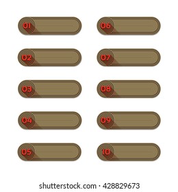 Modern infographics options banner. Vector illustration. can be used for workflow layout, diagram, number options, web design, prints.
