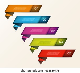 Modern infographics options banner. Vector illustration. can be used for workflow layout, diagram, number options, web design, prints.