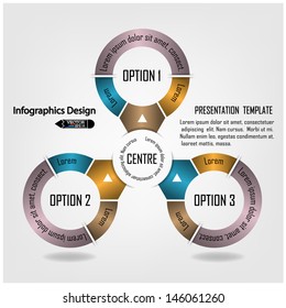 modern infographics options banner,colorful presentation template ,vector