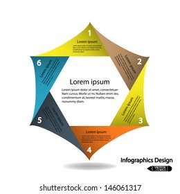 modern infographics options banner,colorful presentation template ,vector