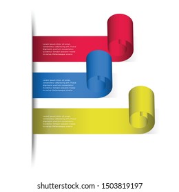 Modern Infographics Options Element Banner 