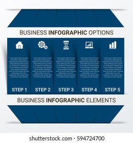Modern Infographics Options Template