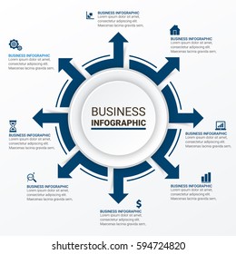 Modern Infographics Options Template