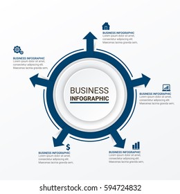 Modern Infographics Options Template