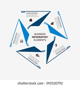 Modern Infographics Paper Template