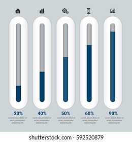 Modern Infographics Paper Template