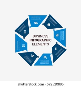 Modern Infographics Paper Template