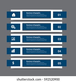Modern Infographics Paper Template