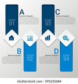Modern Infographics Paper Template