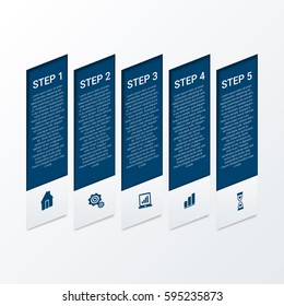 Modern Infographics Paper Template