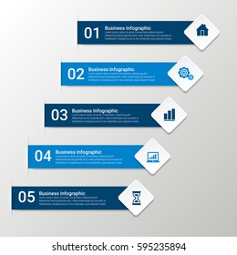 Modern Infographics Paper Template