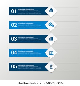 Modern Infographics Paper Template