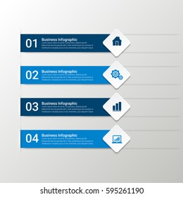 Modern Infographics Paper Template