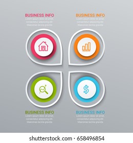 Modern Infographics Paper Template