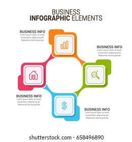 Modern Infographics Paper Template