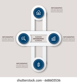 Modern Infographics Paper Template