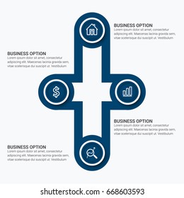 Modern Infographics Paper Template