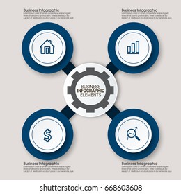 Modern Infographics Paper Template