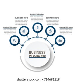 Modern Infographics Paper Template