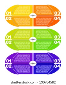 Modern infographics template