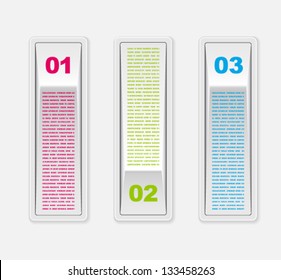 Modern infographics template