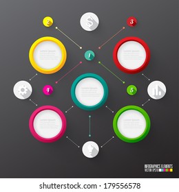 modern infographics template