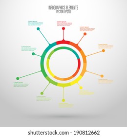 modern infographics template