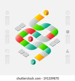 modern infographics template