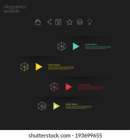 modern infographics template