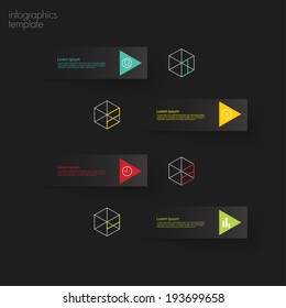 modern infographics template