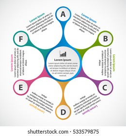 Modern infographics template.
