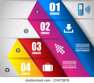 Modern Infographics template for data visualizations.